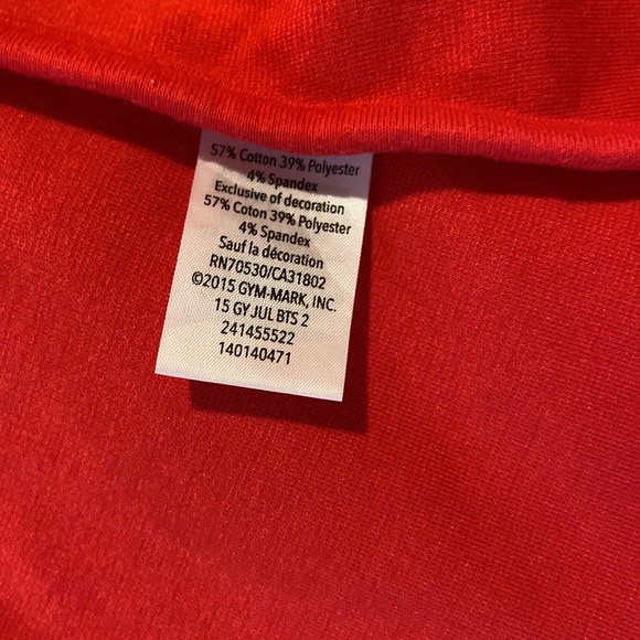 Gymboree girls, extra small size 4 adorable, dark coral pea coat. - Picture 4 of 9